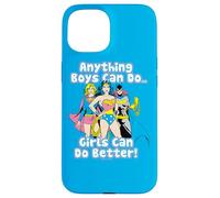 Custodia per iPhone 15 Justice League Girls Can Do It Better
