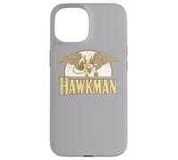Custodia per iPhone 15 Justice League Hawkman Fly By