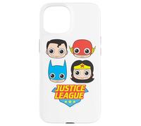 Custodia per iPhone 15 Justice League Lil' League
