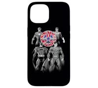 Custodia per iPhone 15 Justice League Shades of Gray