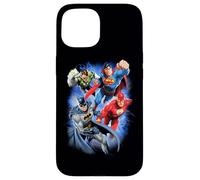 Custodia per iPhone 15 Justice League Storm Makers
