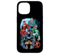 Custodia per iPhone 15 Justice League The Four