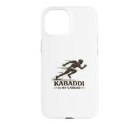 Custodia per iPhone 15 Kabaddi is my Cardio del giocatore Raid sportivo indiano