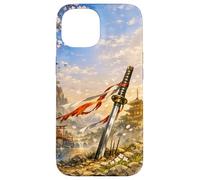 Custodia per iPhone 15 Katana Tribute - Spada Samurai Giapponese, Onore & Serenità