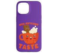 Custodia per iPhone 15 Kawaii Hot Cocoa Mug-nificent Gusto Cioccolato