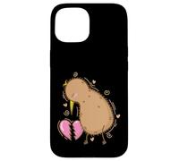 Custodia per iPhone 15 Kiwi Bird è un kiwi malato d'amore