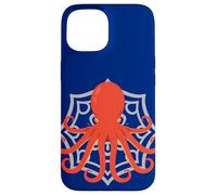Custodia per iPhone 15 Kraken Sea Creature Subacquee Oceano Gigante Calamaro Polpo