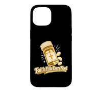 Custodia per iPhone 15 La fede riempie ogni bisogno di Christian Pharmacy Cross