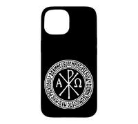 Custodia per iPhone 15 Labarum antico simbolo cristiano Rho Chi
