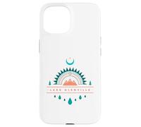 Custodia per iPhone 15 LAGO GLENVILLE chiaro di luna arcobaleno