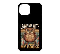 Custodia per iPhone 15 Lasciami con la mia libreria di lettori di libri