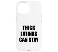 Custodia per iPhone 15 Le latine spesse possono rimanere