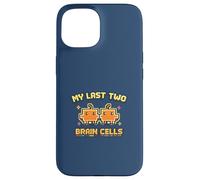 Custodia per iPhone 15 Le mie ultime due cellule cerebrali Retro Pixel Gamer Life Humor Bit