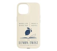 Custodia per iPhone 15 Leggi un romanzo The Lemon Twist Book Lover Reader