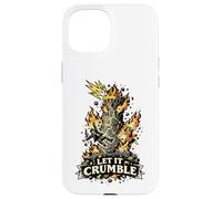 Custodia per iPhone 15 Let It Crumble Tarocchi Torre Lightning Art