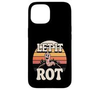Custodia per iPhone 15 Let It Rot Divertente Compostaggio Worm Gardening