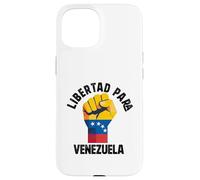 Custodia per iPhone 15 Libertad para venezuela libre bandera orgoglio venezolano