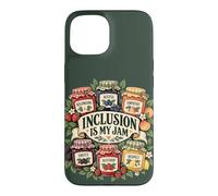 Custodia per iPhone 15 L'inclusione è la mia i diversità per insegnanti di marmellata