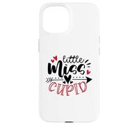 Custodia per iPhone 15 Little Miss Cupid - Divertente San Valentino da donna e ragazza