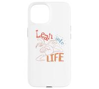 Custodia per iPhone 15 Looney Tunes Daffy Duck Lean Into Life
