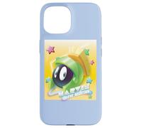 Custodia per iPhone 15 Looney Tunes Marvin the Martian Stars
