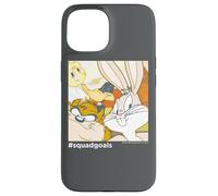 Custodia per iPhone 15 Looney Tunes Squad Goals