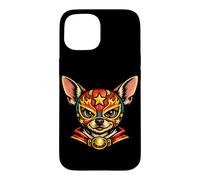 Custodia per iPhone 15 Lottatore Di Lucha Libre - Chihuahua Carino Che Pratica Il