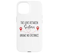 Custodia per iPhone 15 Love Between Sisters Knows No Distance Big Sister Little Sis
