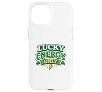 Custodia per iPhone 15 Lucky Energy Only 17 marzo Irish Party Clover St Patricks