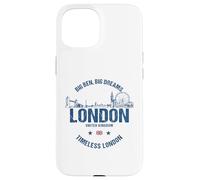 Custodia per iPhone 15 Luoghi d'interesse di Londra Viaggio nel Regno Unito
