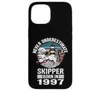Custodia per iPhone 15 Mai sottovalutare lo Skipper Nato nel 1997 Skippertraining