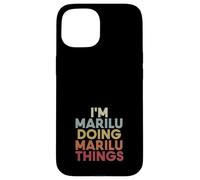 Custodia per iPhone 15 Marilu Name Marilu Personalized Name First Given