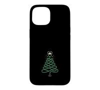 Custodia per iPhone 15 Merry Christmas - Stetoscopio con albero per infermiere