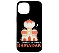 Custodia per iPhone 15 Metti giù l'acqua Digiuno Umorismo musulmano Mese del Ramadan