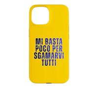 Custodia per iPhone 15 Mi Basta Poco Per Sgamarvi Tutti Smascherare Bugie Ironica