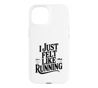 Custodia per iPhone 15 Mi sentivo come correre