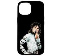 Custodia per iPhone 15 Michael Jackson dal vivo al Wembley Bad World Tour 1988