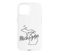 Custodia per iPhone 15 Michigan Grandi Laghi Grandi Sogni