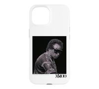 Custodia per iPhone 15 Miles Davis MD100 Central Park NYC 1975 Foto di David Gahr