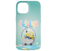 Custodia per iPhone 15 Minions Easter Seizing The Day