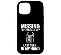 Custodia per iPhone 15 Missing Have You Seen Me 10MM Socket Car Guy Meccanico