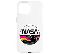 Custodia per iPhone 15 Missione Nasa Artemis II NASA Retro Saturno Spazio