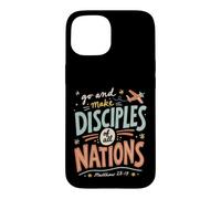 Custodia per iPhone 15 Missioni cristiane retrò Viaggi Bibbia Versi Fede