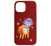 Custodia per iPhone 15 Moshi Monsters Zaffi su Televisione Poppeteer Poppet