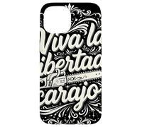 Custodia per iPhone 15 Motosega Viva la Libertad Carajo Reformer