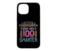 Custodia per iPhone 15 My Kindergarten Kids Are 100 Days Smarter Back To School