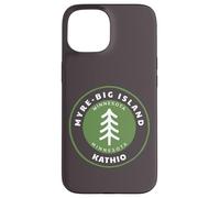 Custodia per iPhone 15 Myre Big Island State Park Minnesota MN Forest Tree Badge