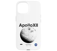 Custodia per iPhone 15 NASA - Apollo XII Lunare Surface