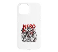 Custodia per iPhone 15 Nerone Imperatore Romano Antica Roma Città Infuocata
