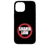 Custodia per iPhone 15 NO Sharia Law - Legge Anti Sharia